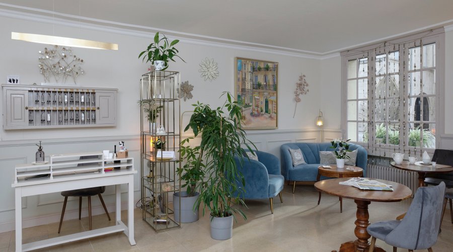 Réception de l'hôtel 
