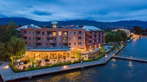 Manteo at Eldorado Resort in Kelowna, image may contain: Hotel, Resort, Waterfront, City