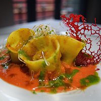 Tortelli con Ripieno di Gambero Rosso