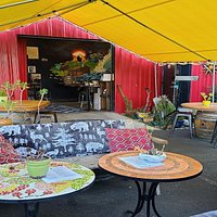 Open for outdoor wine tasting