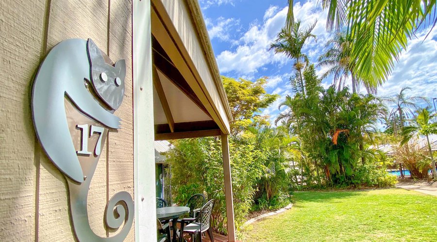 Garden views from Veranda