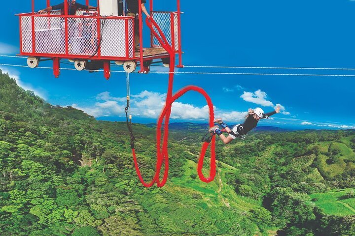 Extreme Bungee Jumping In Monteverde Santa Elena Costa Rica