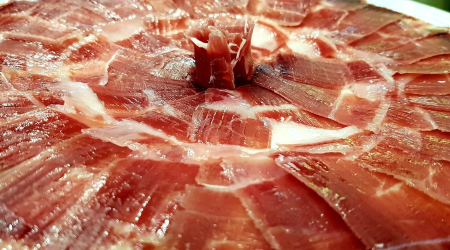 Un clásico... nuestro plato de jamón