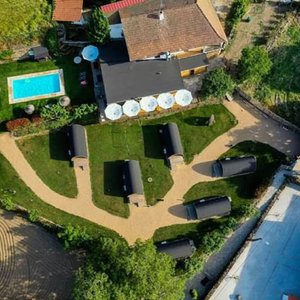 Vista Geral do Glamping Hills.