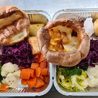 Lockdown Sunday roast takeaway