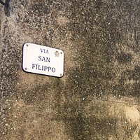 L’omonima via ....