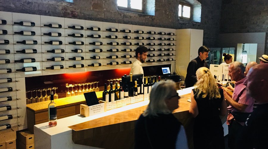 Tasting area