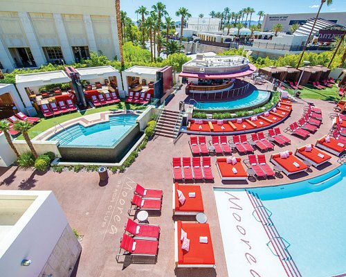 Photos of Las Vegas Pool Parties at Various Hotels As the City Reopens