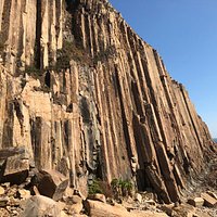 Hexagonal Volcanic Columns at Kim Chu Wan