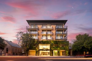Majestic M Suites in Adelaide, image may contain: Condo, City, Villa, Urban