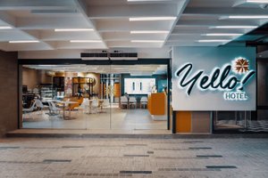 Yello Hotel in Cebu Island, image may contain: Restaurant, Indoors, Cafeteria, Shopping Mall