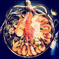 Seafood platter for 2 guests