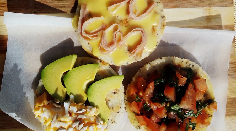 Trio de arepa 