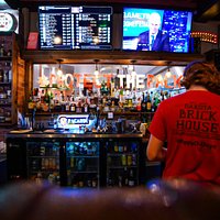 A quick look behind the Dakota Brick House Bar. Always representing, GO YOTES!!
Pic: Josh.ThirdsMedia