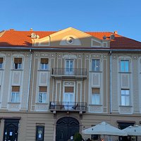 The "Prenner" house view from Unirii square.