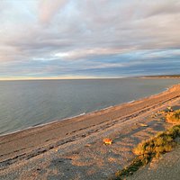 Coucher de soleil, août 2020, vue vers l'est