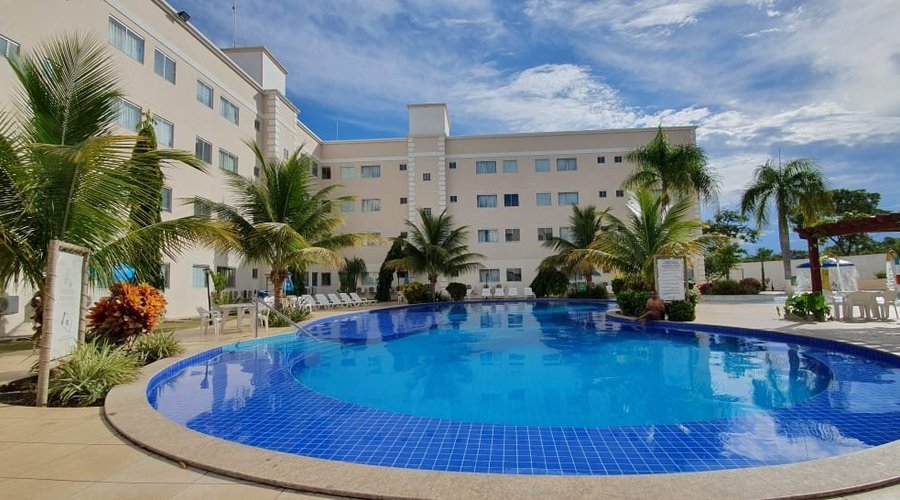 Um lugar muito bem limpo é luxuoso,  Encontro das Águas Thermas Resort