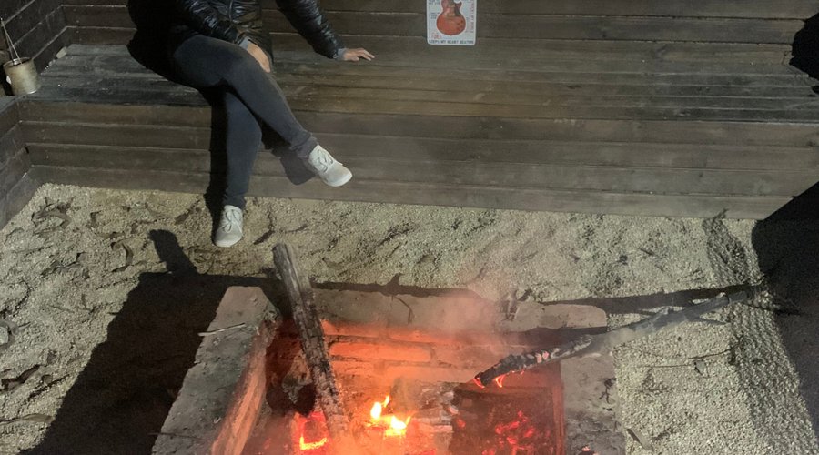 Fogata en las noches