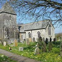 Springtime in the churchyard