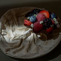 Brunch: tarteleta de frutos rojos