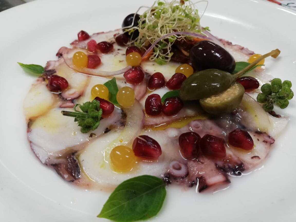 SEBASTIAN S ON THE BEACH 128 2 6 1 Updated 2023 Prices Hotel   Octopus Carpaccio 