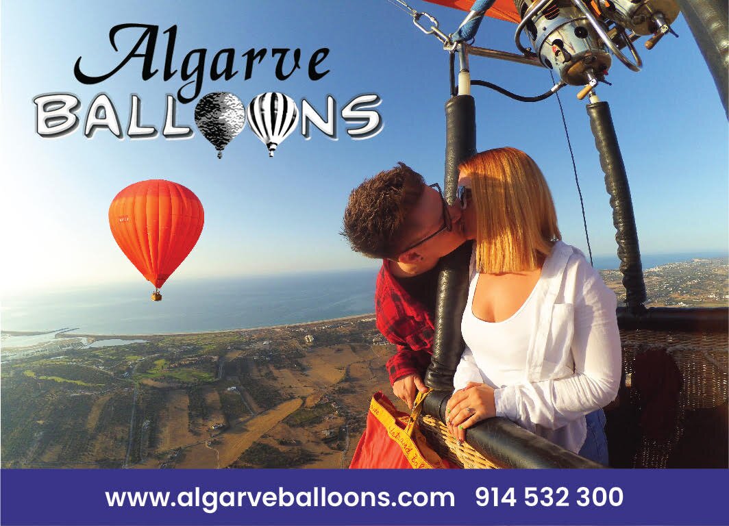 Hot air store balloon algarve