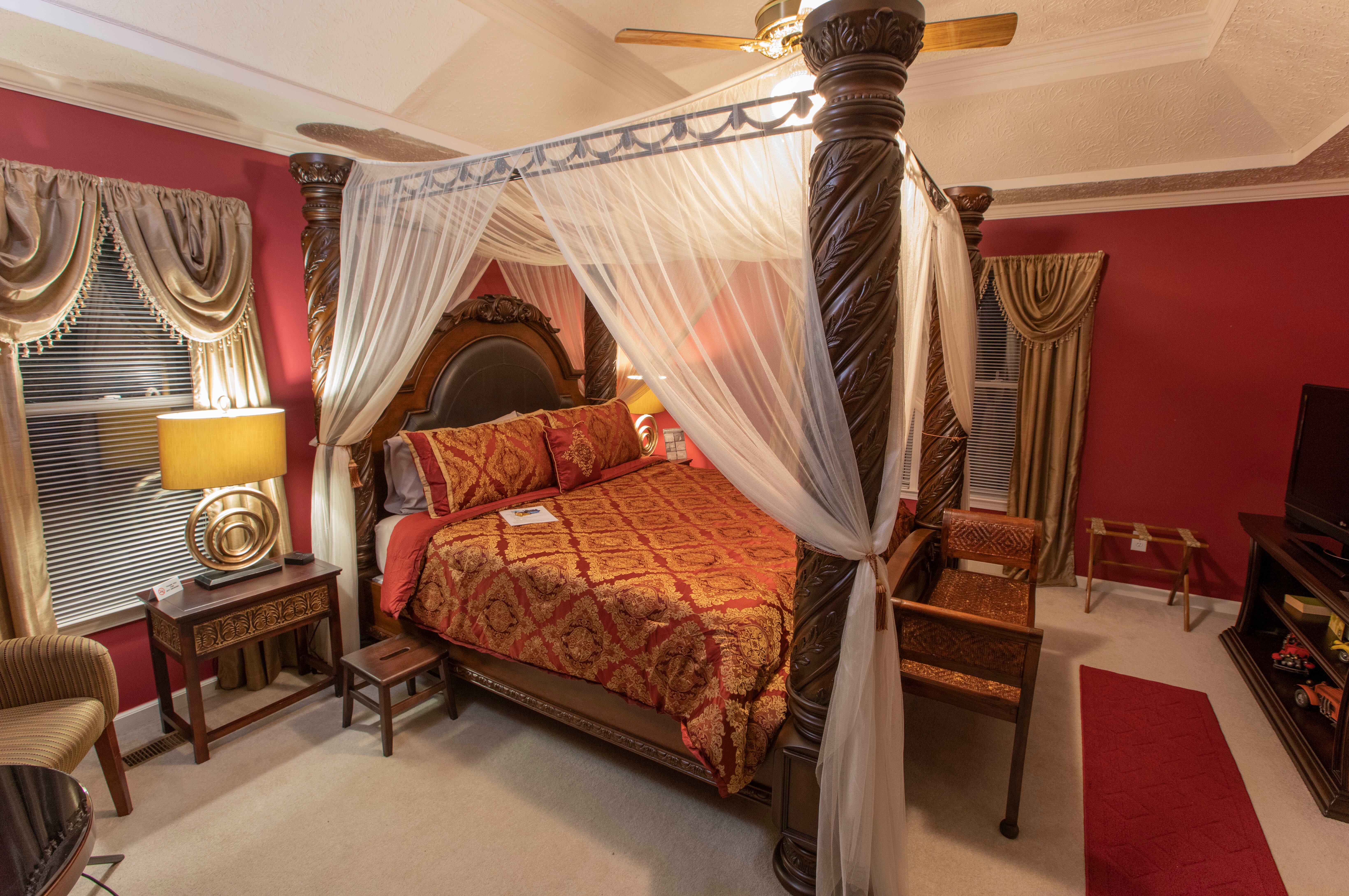 Mcdonough canopy bed sales