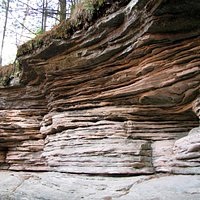 Sandstone ledges around Stan Rock