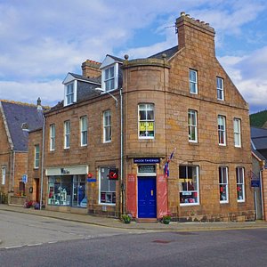Our building in the centre of Ballater.
