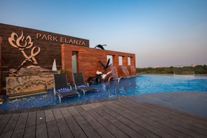 Hotel Park Elanza Coimbatore in Coimbatore, image may contain: Villa, Hotel, Pool, Waterfront