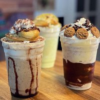 Shakes! hechos con 100% gelato italiano, sabores para todos los gustos!