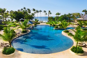 Hilton La Romana, an All Inclusive Family Resort in Dominican Republic, image may contain: Hotel, Resort, Pool, Swimming Pool