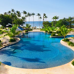 Hilton La Romana, an All-Inclusive Family Resort in Dominican Republic, image may contain: Hotel, Resort, Pool, Swimming Pool