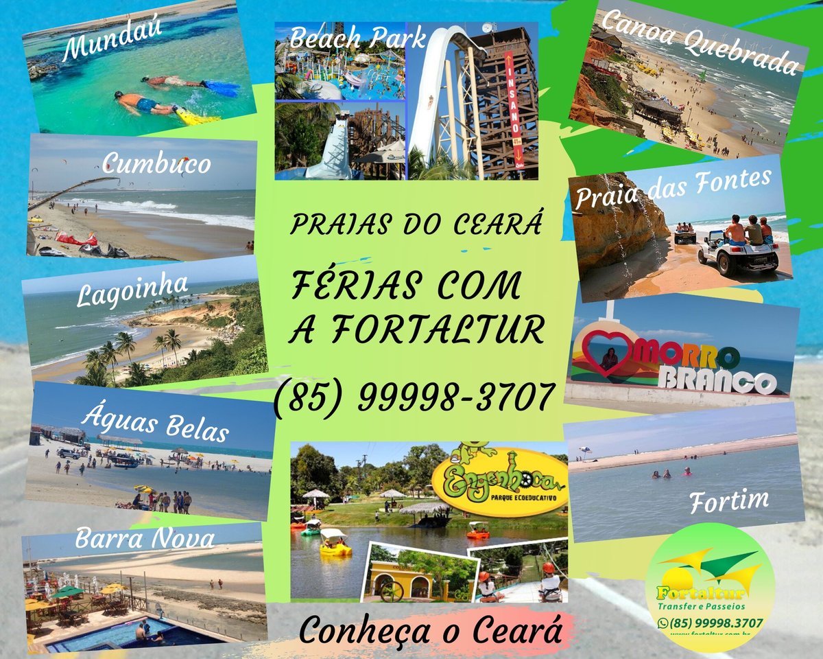 3 Day Combo: Fortaleza City Tour, Cumbuco Beach, Canoa Quebrada & Morro  Branco