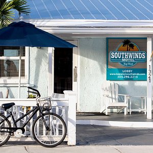 Southwinds Motel in Key West, image may contain: Home Decor, Cushion, Corner, Furniture