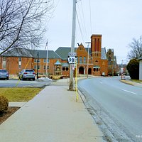View from down the street