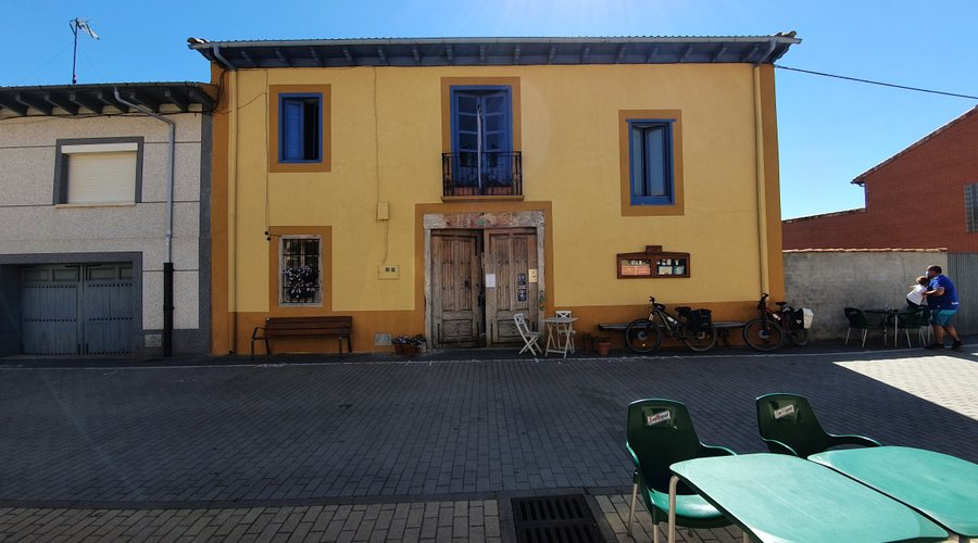 Street side with entrance