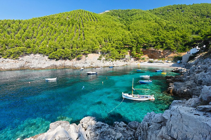 Mijet Bay, Croatia 