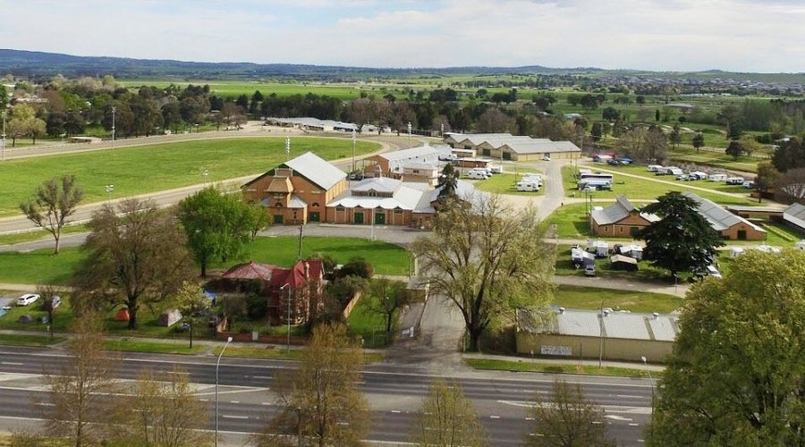 The Bathurst Showground Aerial View