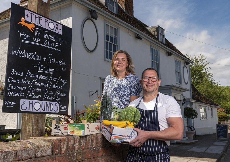 Bianca Rix, Co-Owner of The Fox & Hounds Restaurant & Pub in the UK