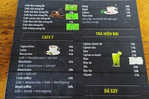 Thực đơn