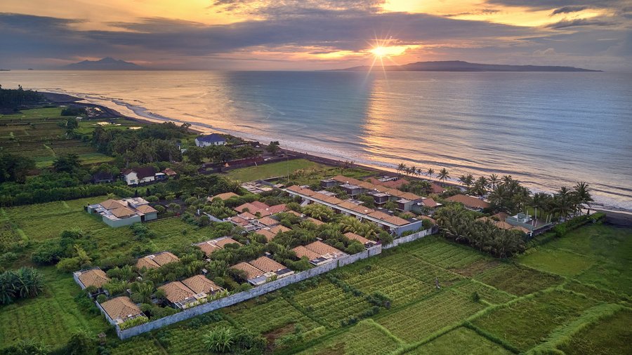 View from The Royal Purnama, Tranquility of Nature. 