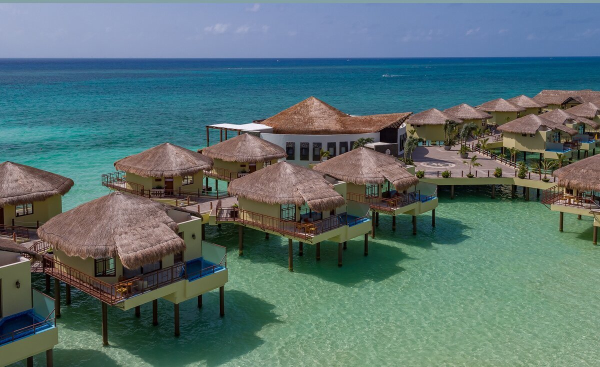 palafitos overwater bungalows playa del carmen