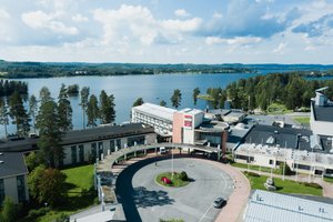 Peurunka in Laukaa, image may contain: Waterfront, Neighborhood, Hotel, City