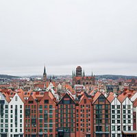 Deo Plaza Architecture on Wyspa Spichrzów in Gdańsk