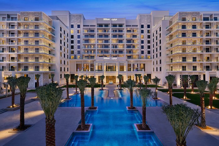 hilton hotel abu dhabi location