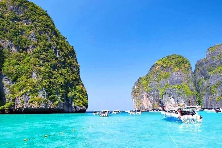 2024 (Patong) Small Group Phi Phi Maya Bay & Khai Islands Great snorkeling