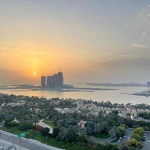 Avani+ Palm View Dubai Hotel & Suites in Dubai, image may contain: Penthouse, Monitor, Screen, Interior Design