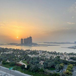 Avani+ Palm View Dubai Hotel & Suites in Dubai, image may contain: Penthouse, Monitor, Screen, Interior Design