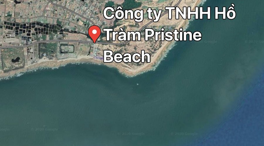 Vị trí Hồ Tràm Pristine Beach-Mobile home